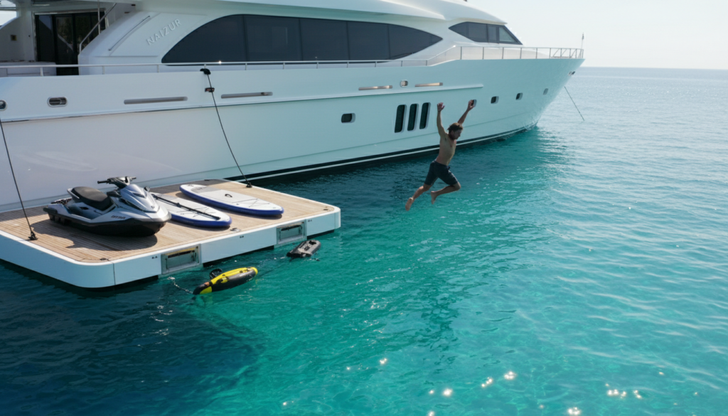 Amenities covered in a yacht charter
