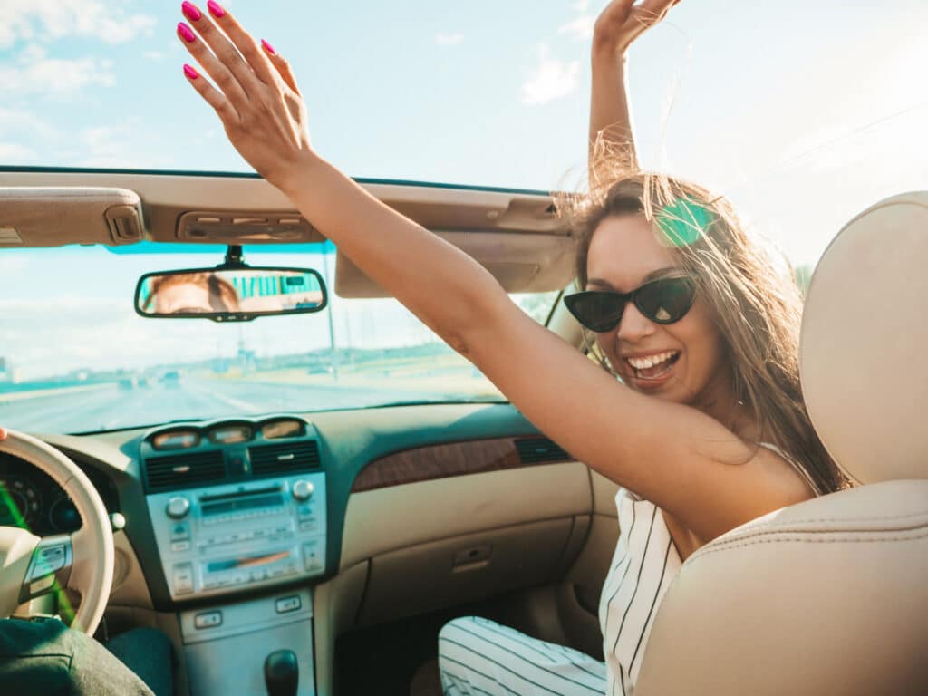 driving through mallorca with a car rental